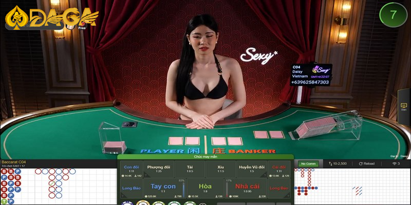 Một số các trang chơi Baccarat uy tín 2024