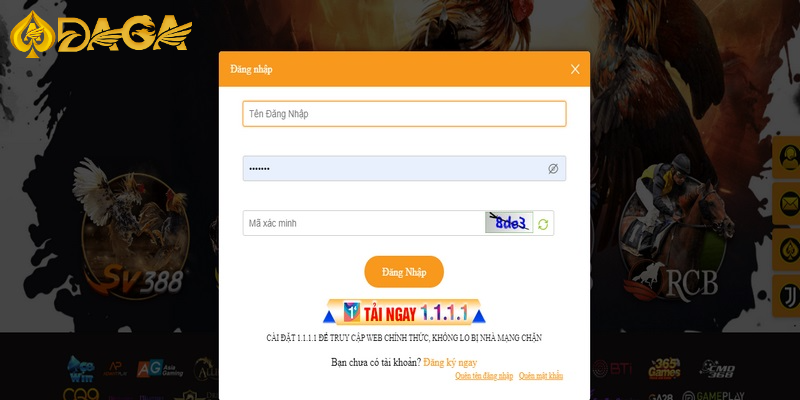 Tham gia cá cược đá gà tại DAGA đơn giản